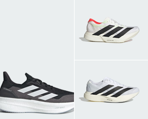 Adidas's shoes cover photo collage