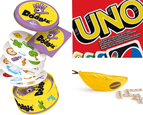 Travel games cover photo collage