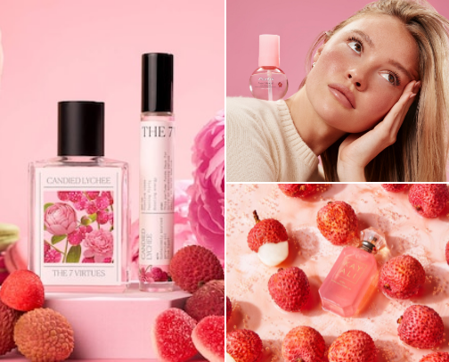 my favorite fragrances🌷 cover photo collage