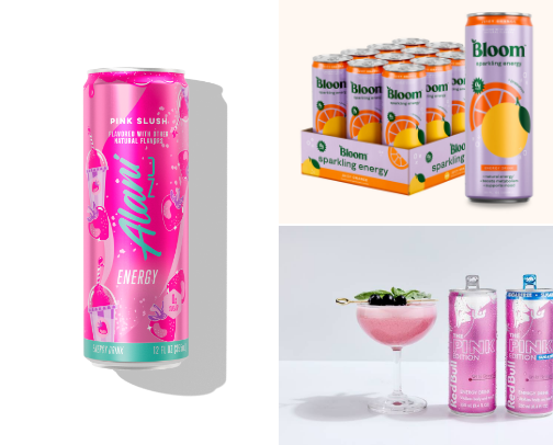 My top energy drinks cover photo collage