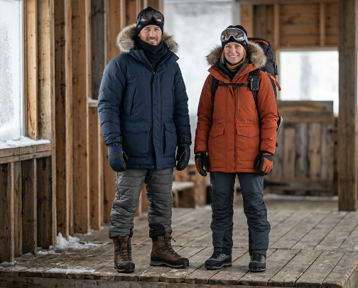 Cold Weather Clothing: Ultimate Sub-Zero Survival cover photo collage