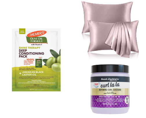 Natural Hair Care & Styling Must Haves cover photo collage