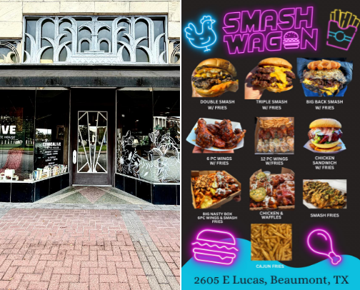 Best eats in Beaumont Texas! cover photo collage