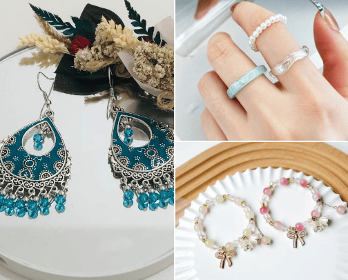 Unique Accessories and Cute Items for Women cover photo collage