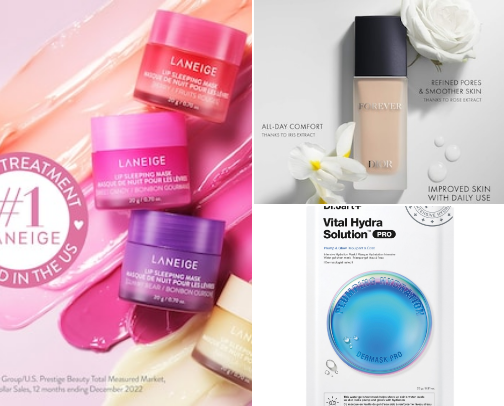 Beauty and Skin Care Products for Mom Life cover photo collage