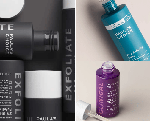 Paula Choice products you should try 🌸 cover photo collage