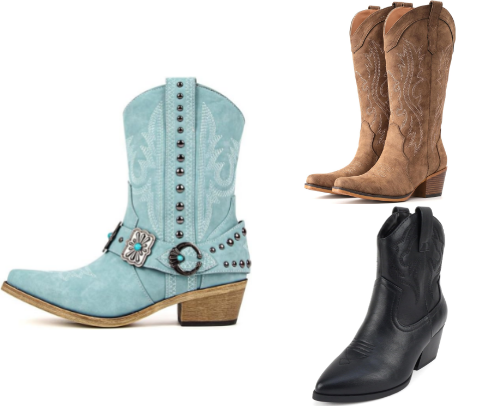 Women's Western Boots for Comfort and Style cover photo collage