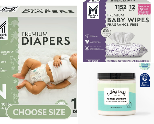 Baby Must Haves cover photo collage