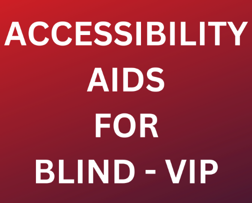 BLIND & LOW VISION AIDS cover photo collage