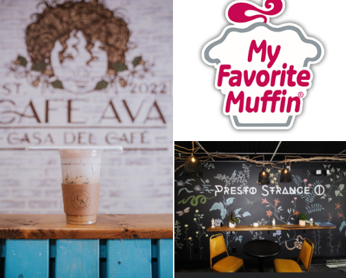 Cute & Cozy Rhode Island Coffee Shops cover photo collage