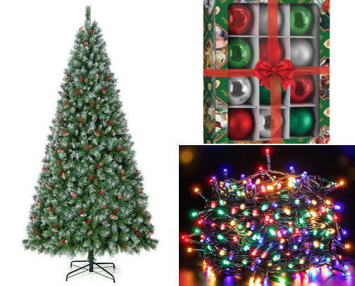 Christmas Decor cover photo collage