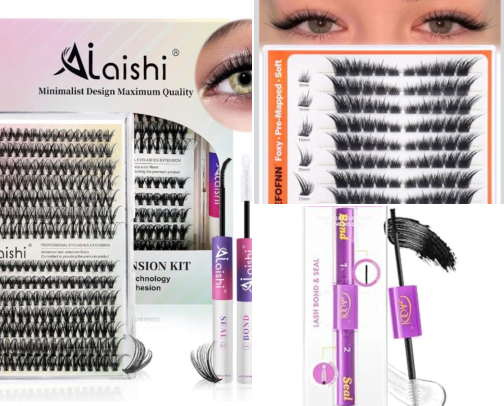 Lash Obsessed 👁️✨ cover photo collage