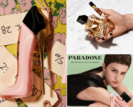 My top 10 perfumes cover photo collage