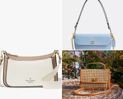 SUMMER BAGS YOU'II WANT TO CARRY EVERYWHERE cover photo collage