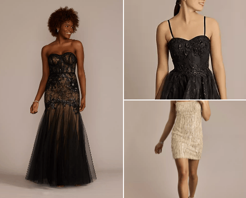Prom/ Homecoming Dresses cover photo collage
