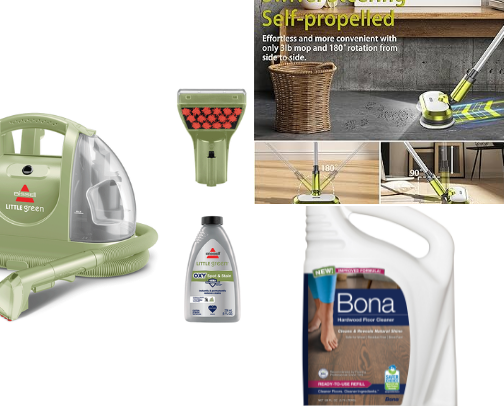 cleaning products for your den that will save your sanity cover photo collage