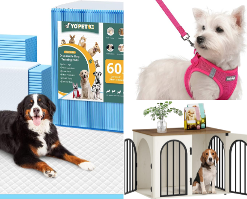 First Time Dog Parent🐶 cover photo collage