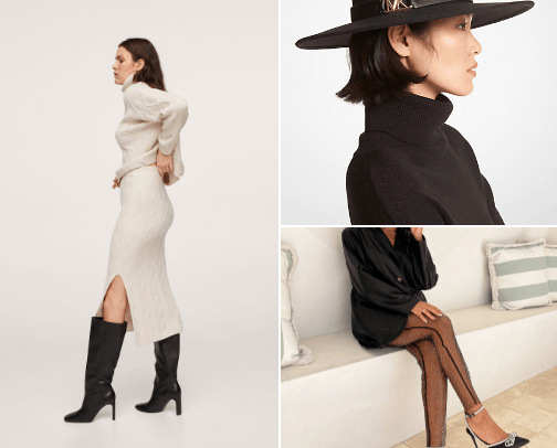 Fashion cover photo collage