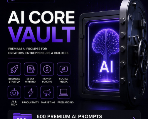 AI prompts cover photo collage