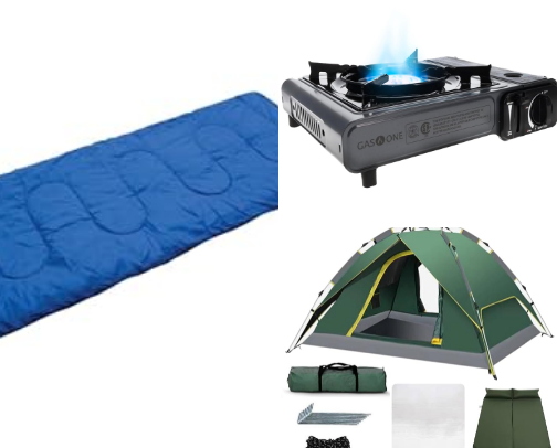 Outdoor Adventure Gear cover photo collage
