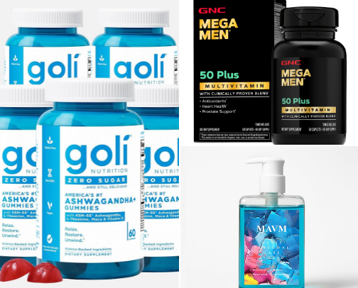 Health Products cover photo collage