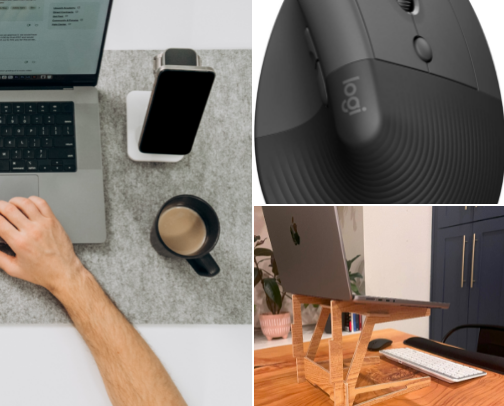 Aesthetic & Ergonomic Desk Essentials for a Peaceful Workspace📌 cover photo collage