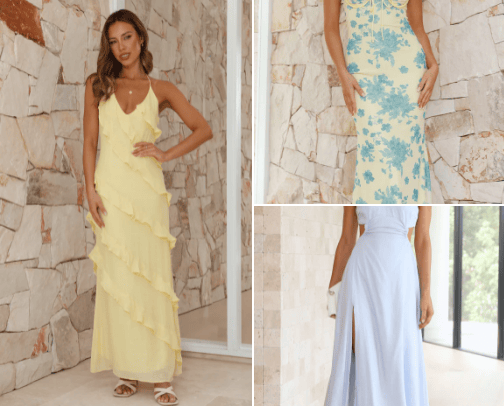 Wedding Guest Outfits cover photo collage