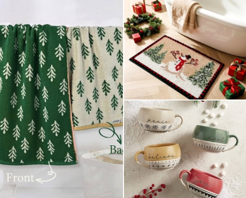 Amazon Home Finds to Make Your Space Christmas Decor Ready cover photo collage