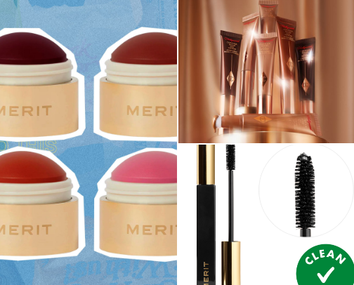 clean girl make up ☁️🫧 cover photo collage