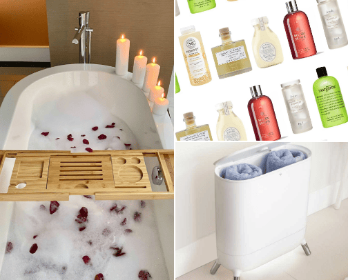 Bathtime Nececssities cover photo collage
