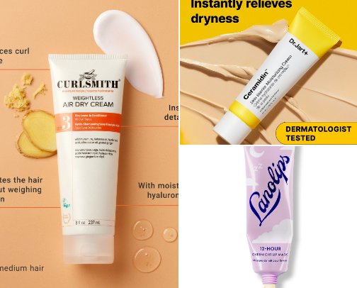 Midwest Winter Skin & Hair Care cover photo collage