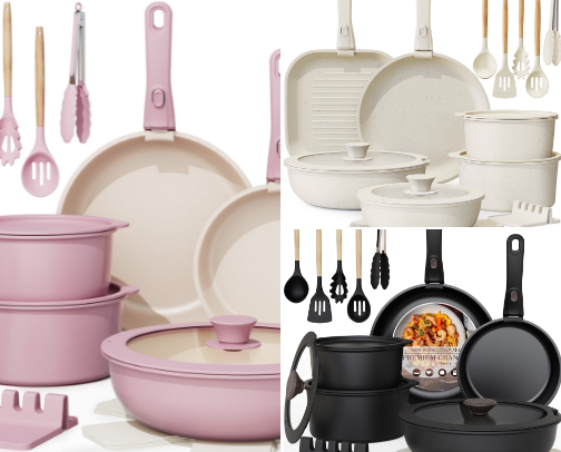 Home Must Haves as a busy mom🧹🔪🛋️🪠🍳🥘 cover photo collage