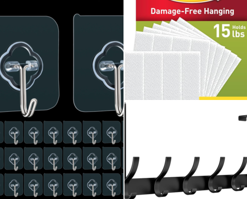 Renter-Friendly Apartment Finds: Smart Storage & No-Damage Decor cover photo collage