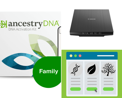 All my genealogy must-haves cover photo collage