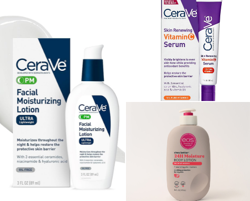 Skin Care cover photo collage