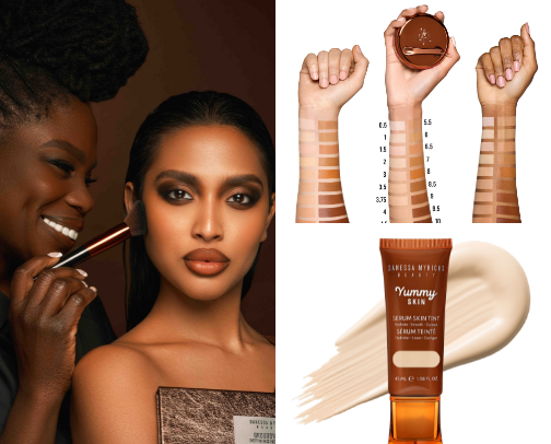 Skin prep cover photo collage