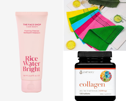 Menopause Skin cover photo collage