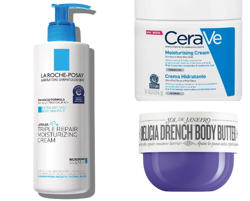 Body lotions & creams - SENSITIVE SKIN cover photo collage