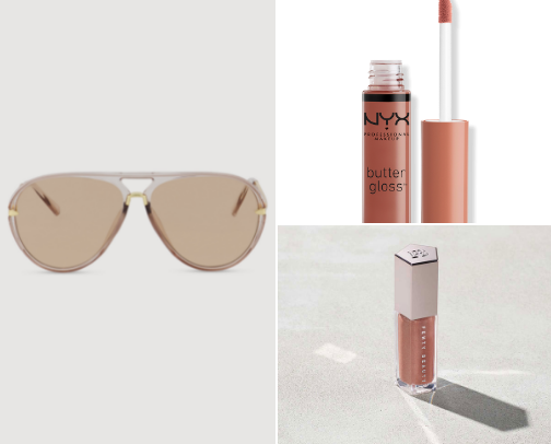 Eyewear and Lip Color Combos cover photo collage