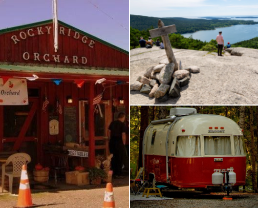Peak Foliage in New England stops 🍂 cover photo collage