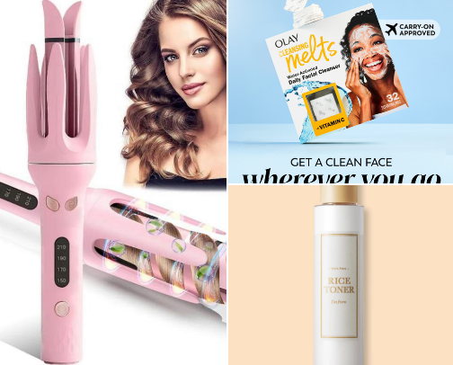 Hair + Skincare cover photo collage