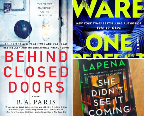 Books That Will Keep You Guessing cover photo collage