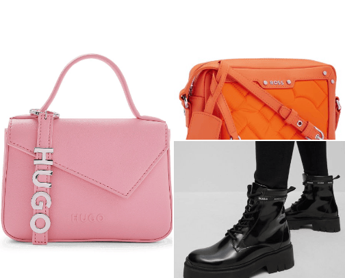 Hugo Boss women cover photo collage