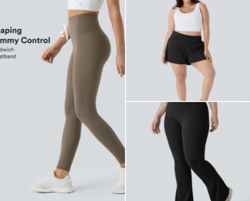Plus Size Clothes: Athletic wear that I could wear daily cover photo collage