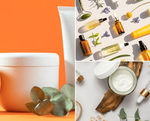 Skincare products to die for!! cover photo collage