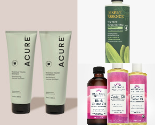 low tox hair care cover photo collage