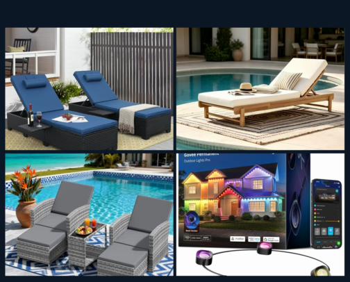 Everything I'd Buy for a Cozy Patio cover photo collage