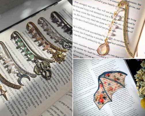 Bookmarks for the fantasy girly cover photo collage