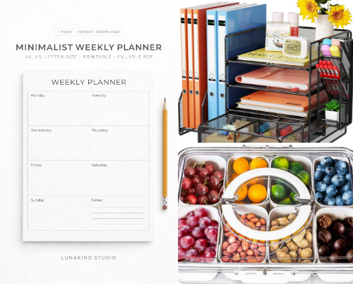 My Daily Productivity Essentials (Amazon + Lifestyle Must-Haves That Actually Keep Me Organised) cover photo collage