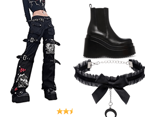 E-girls FASHION cover photo collage